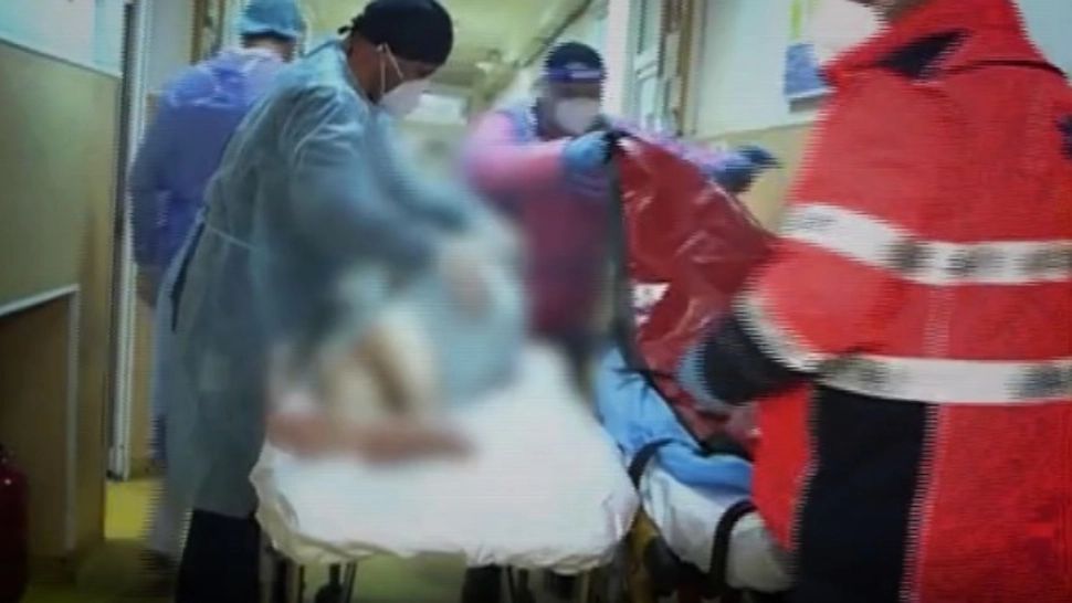 VIDEO | Imagini cutremurătoare de la Spitalul Județean Giurgiu. Apel disperat al bolnavilor nevaccinați de la ATI