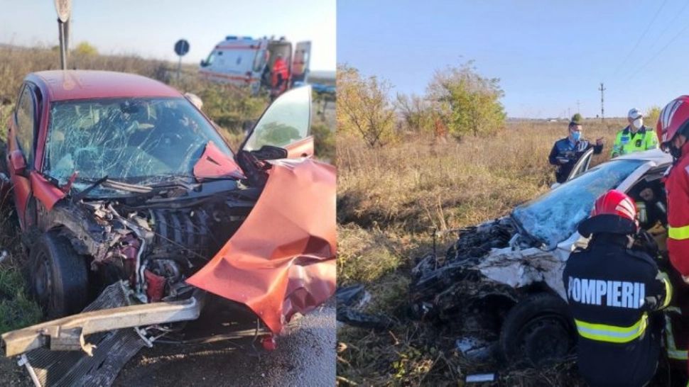 Accident GRAV în Prahova. O persoană încarcerată și doi copii răniți în urma coliziunii dintre două autovehicule