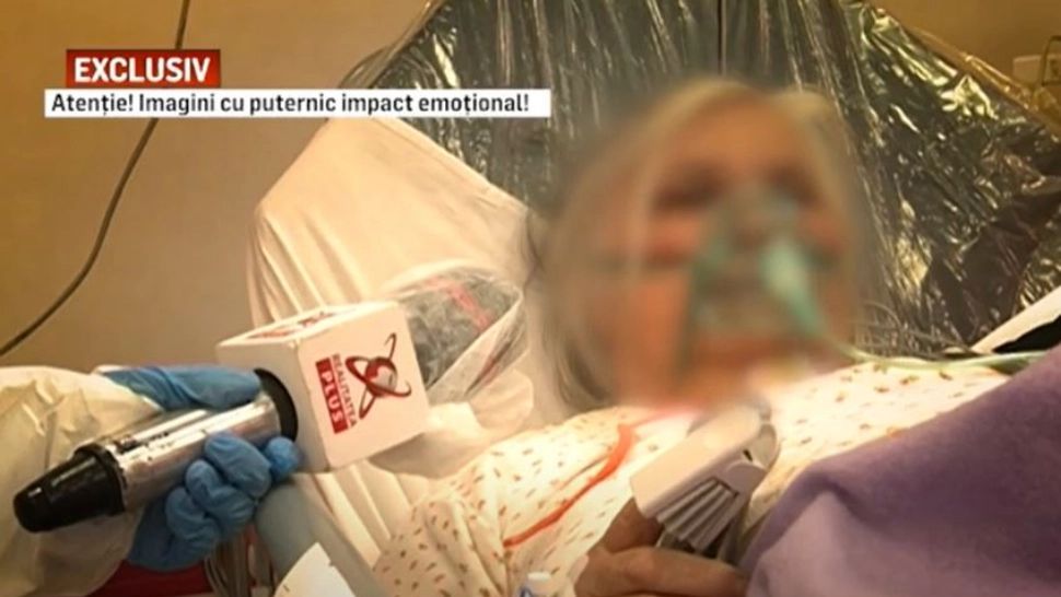 VIDEO - Imagini de coșmar, de la ATI, cu oameni care abia mai respiră - Bolnavi tratați pe scaune, situație disperată