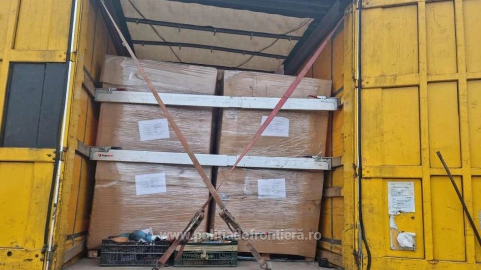 Peste 33 de tone de deșeuri din Grecia, oprite la Vama Giurgiu: Unde urmau să ajungă reziduurile