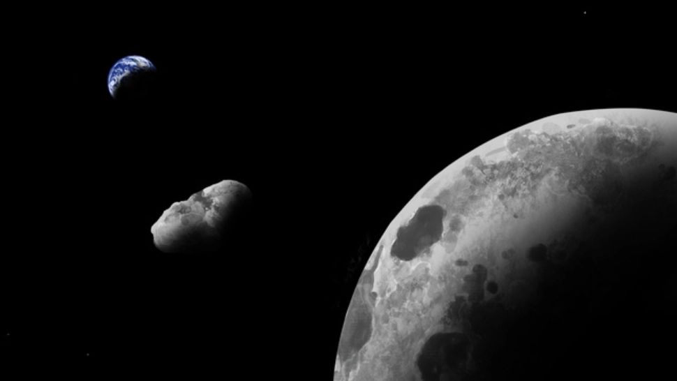 SURPRINZĂTOR! Astronomii au descoperit o bucată pierdută a Lunii care orbitează Pământul