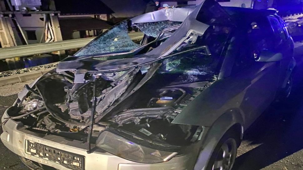 Accident teribil în Bistrița-Năsăud: 1 mort și 1 rănit în urma unui impact devastator