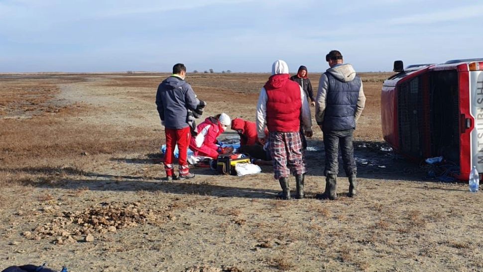 FOTO | ACCIDENT în Delta Dunării! Intervenție contra cronometru. Elicopterul SMURD a fost solicitat să intervină 