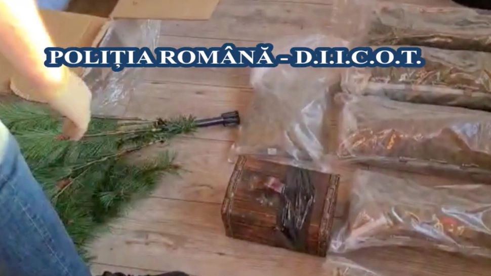 VIDEO | PERCHEZIȚII ale polițiștilor în București și Ilfov. Au fost vizați traficanții internaționali de droguri! Cum transportau aceștia stupefiantele