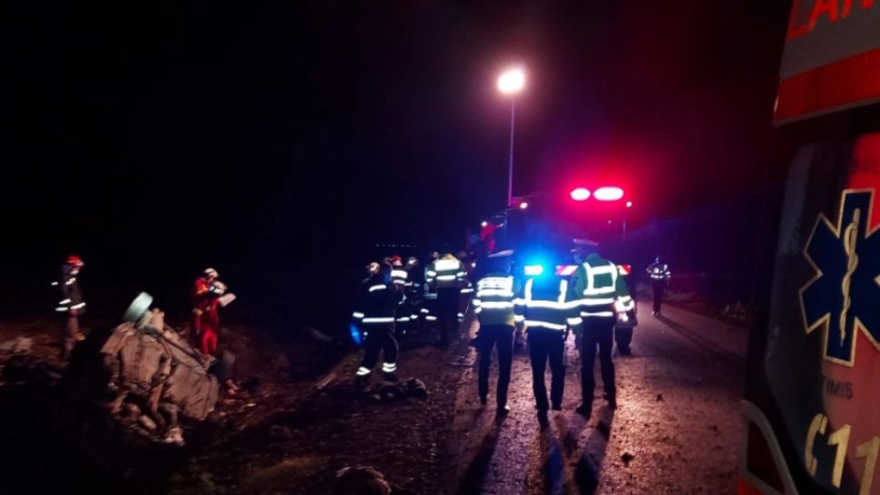 Șoferul care a provocat accidentul din Timiș s-a PREDAT. Este ULUITOR ce au descoperit polițiștii