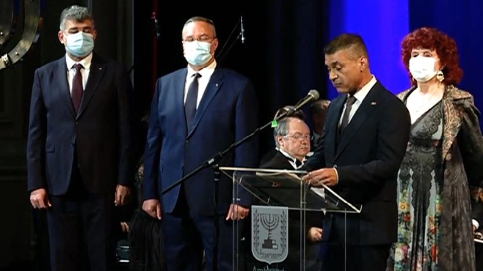 VIDEO Ambasadorul Israelului, David Saranga, felicitat de noul Guvern, cu ocazia sărbătorii Hanuca