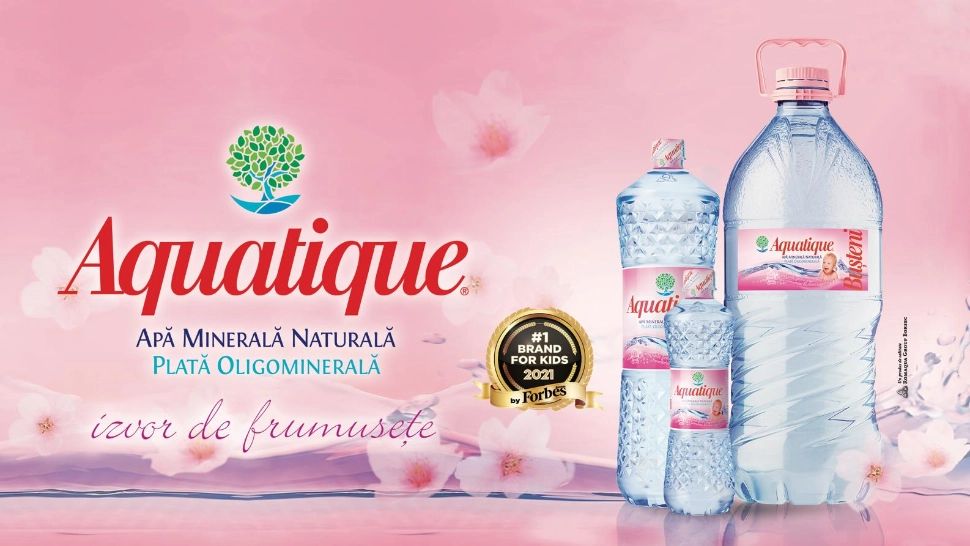 Aquatique, cel mai de încredere brand de apă minerală plată pentru copii (P)