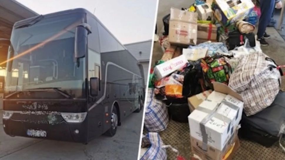 Un autocar plin cu basarabeni, lăsat fără o tonă de mâncare la graniță