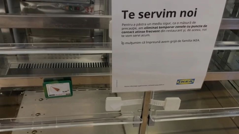 ANPC a sancționat zona alimentară de la IKEA - S-a dispus oprirea temporară a prestării serviciilor în zonele cu deficiențe