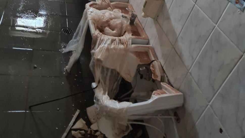 FOTO | O creşă din Târgu Secuiesc, vandalizată înainte de inaugurare