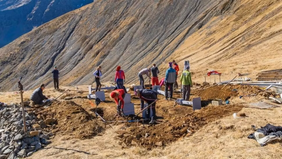 Acțiune SPECTACULOASĂ în munții  Făgăraș