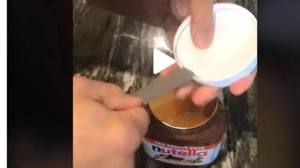 VIDEO - Ce este ascuns în capacul fiecărui borcan de Nutella - Foarte puțini oameni știau asta