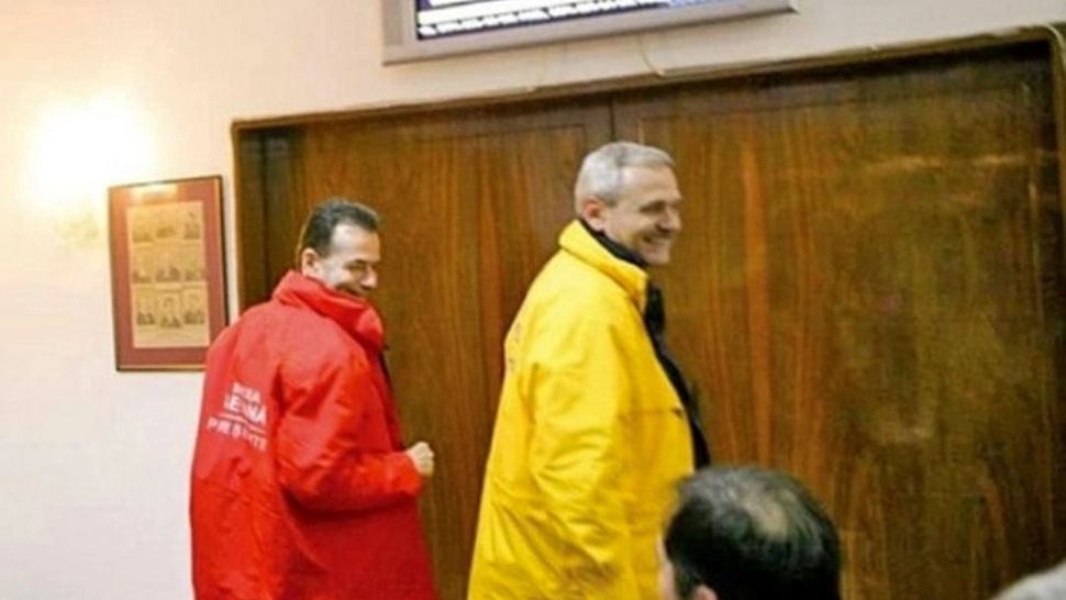 Ludovic Orban a dezvăluit misterul fotografiilor în care apare cu geaca roșie, a PSD, alături de Liviu Dragnea, în geaca galbenă