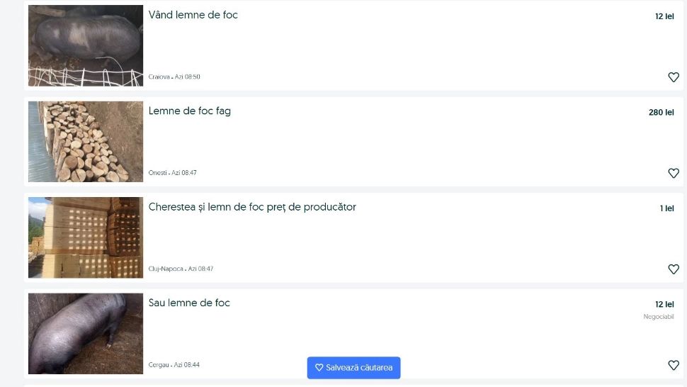 Românii se adaptează crizei. Porci, vânduți ca „lemne de foc”