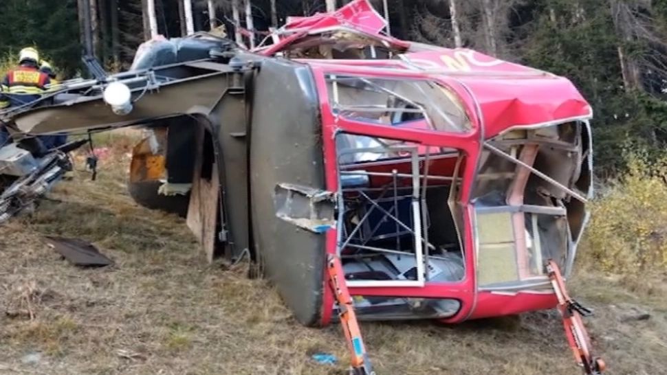 Telecabină prăbușită, în Cehia: un om a murit