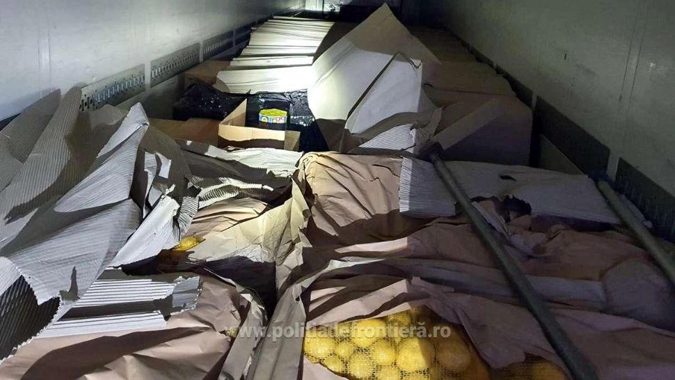 VIDEO Aproximativ 15 tone de materiale pirotehnice, descoperite la P.T.F. Giurgiu. Bunurile, ascunse prin "metoda capac"