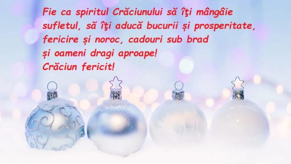 Mesaje de Crăciun 2021. Cele mai emoţionante mesaje, urări, sms-uri şi felicitări pentru cei dragi
