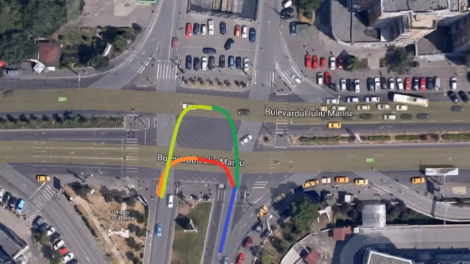 Greșeala pe care o fac 95% dintre șoferii români în intersecție - Poliția ar putea să-i amendeze însă nu se întâmplă asta aproape niciodată