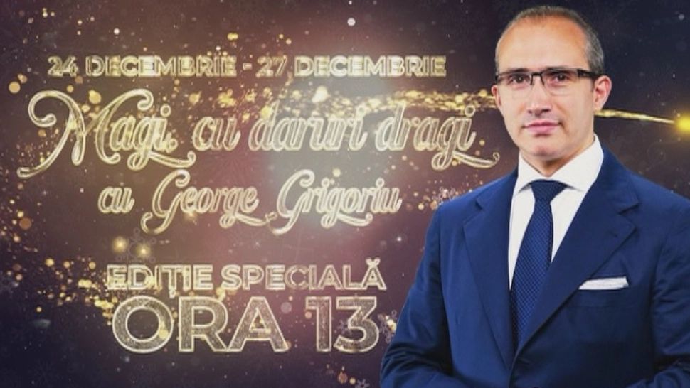 Magi cu daruri dragi, de Crăciun, la Realitatea Plus 