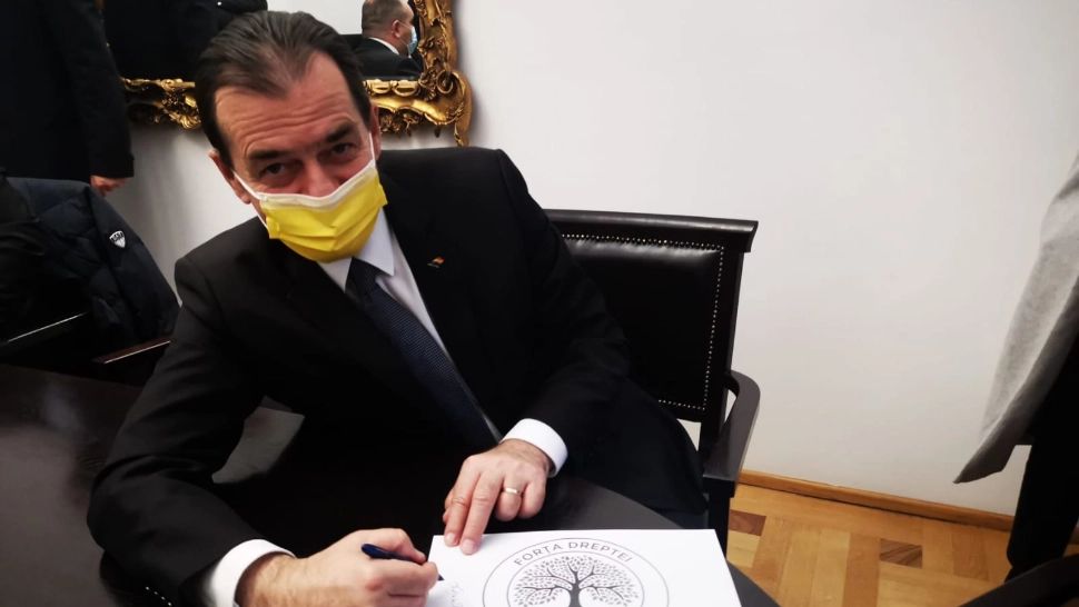 Ludovic Orban, după ce a constituit Forța Dreptei: „PNL a decis să nu-și mai reprezinte alegătorii și să fie a 5-a roată la căruța PSD”