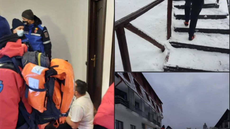 Salvamontiștii îl căutau pe munte, el dormea liniștit în pat 