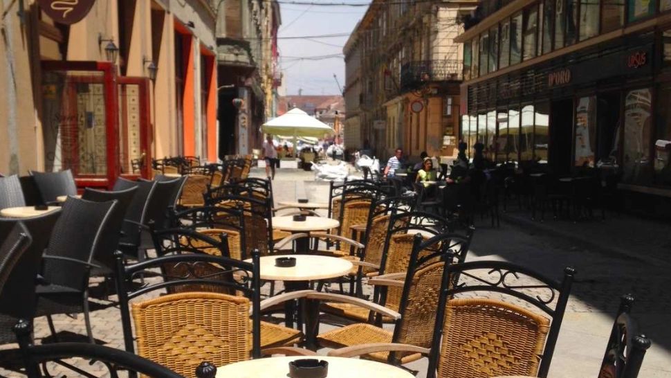 Terase desființate în centrul Timișoarei! MOTIVUL: Nu sunt sigure sau ocupă prea mult loc