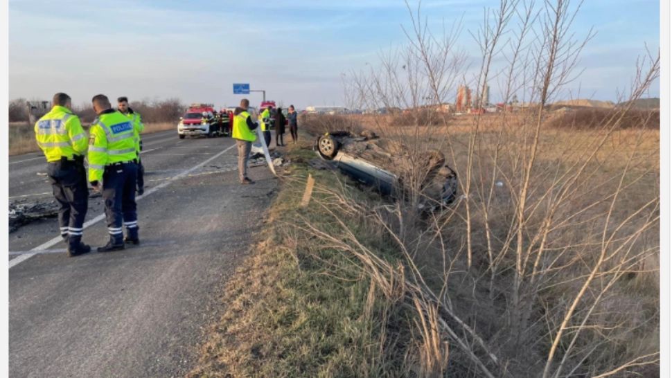 Accident cu 8 victime pe centura Timișoarei: Printre victime și 5 copii. Cum s-a produs TRAGEDIA