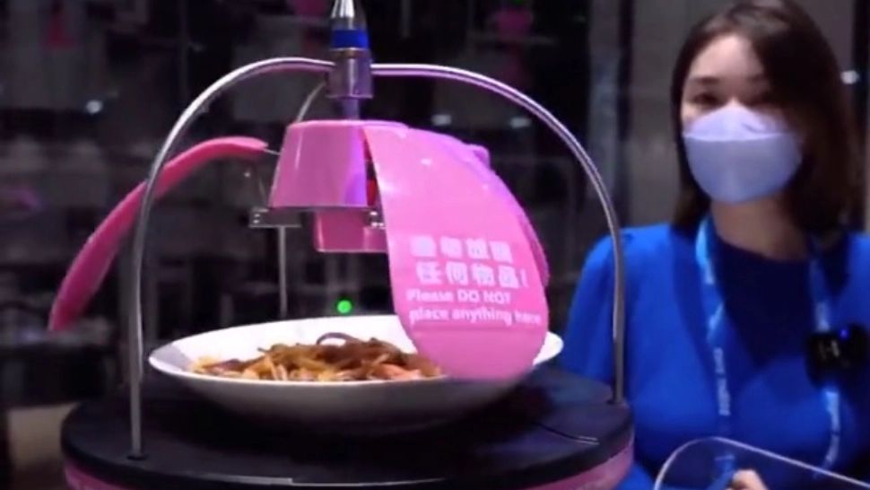 Mâncarea de la Jocurile Olimpice de Iarnă de la Beijing, servite de roboți