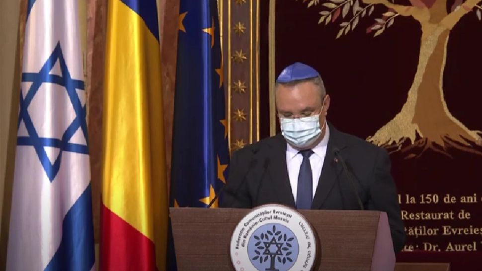 Nicolae Ciucă, la ceremonia de Comemorare a Victimelor Holocaustului: Acest capitol întunecat din trecutul nostru nu trebuie uitat sau minimalizat