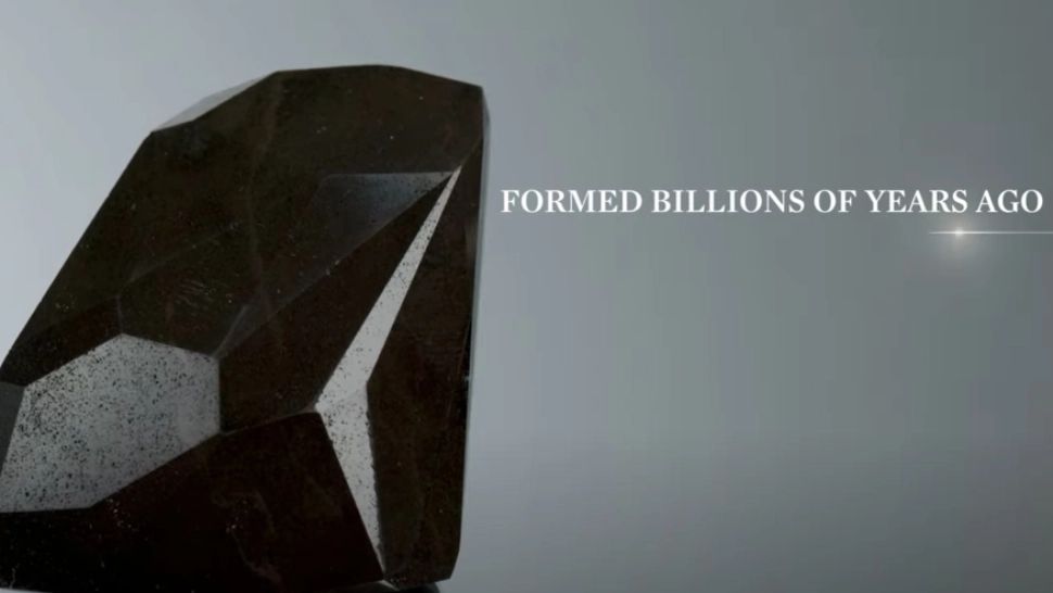 VIDEO "Enigma", diamantul negru de 555 de carate, scos la licitație, în februarie. Povestea INCREDIBILĂ a formării sale