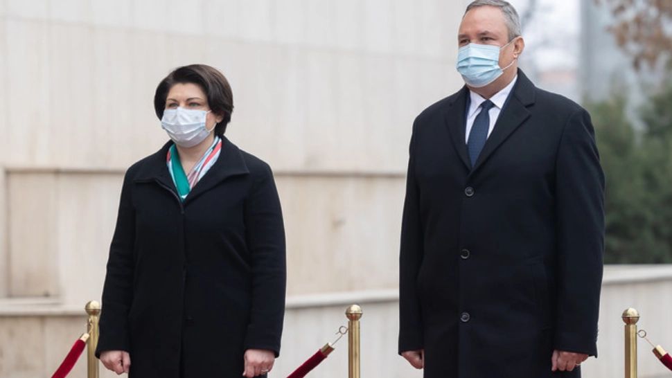 Nicolae Ciucă, discuții cu Natalia Gavrilița despre CRIZA energetică din Republica Moldova - Ajutorul pentru românii de peste Prut