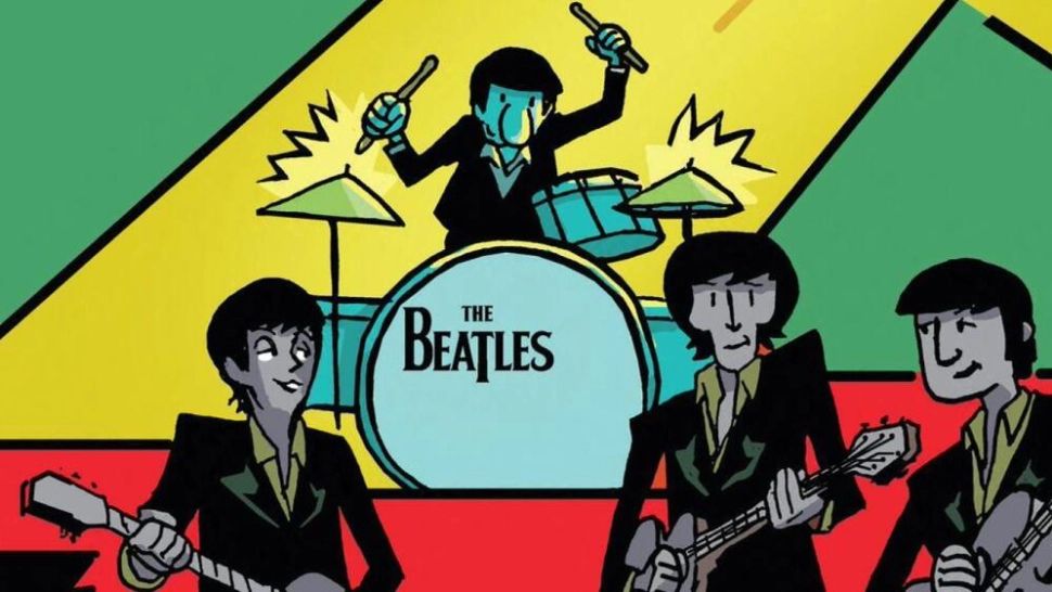 Viaţa lui Ringo Starr, toboşarul trupei The Beatles, prezentată într-un volum de benzi desenate