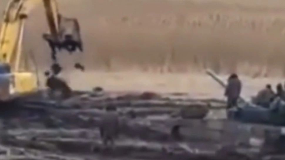 VIDEO | Tancurile rusești au rămas împotmolite în apropierea graniței cu Ucraina 