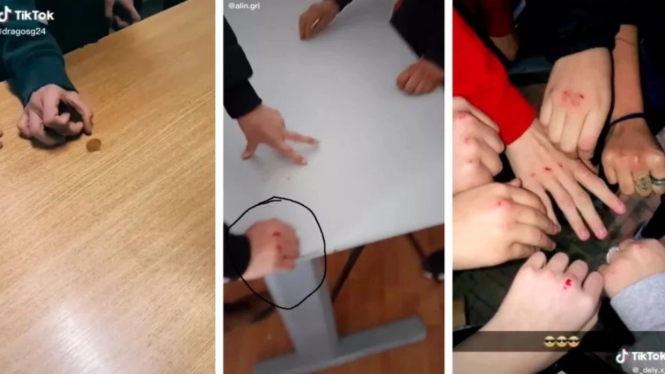 Elevii, atrași de un nou joc periculos pe TikTok. Poate produce boli grave