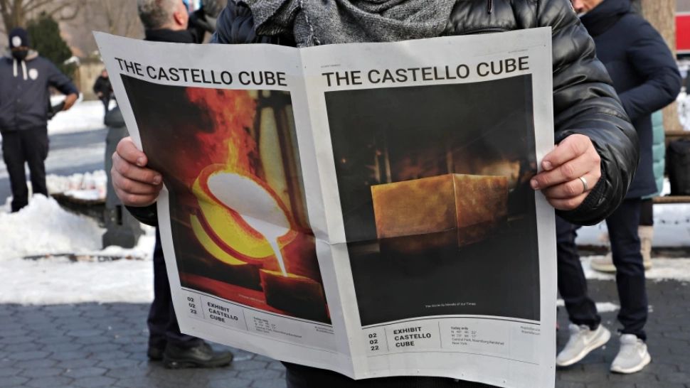  FOTO | O lucrare de artă în valoare de 11 milioane de euro, expusă în Central Park din New York. Cum arată şi din ce este compusă