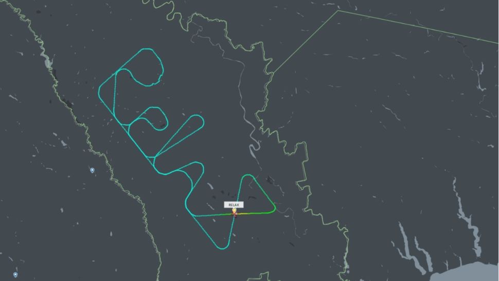 Mesajul INEDIT trasat de un avion de pasageri, la granița cu Ucraina: este absolut IMPRESIONANT