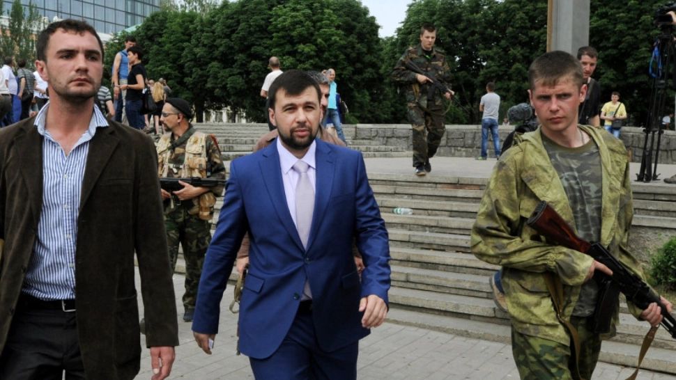 Liderul separatist din Donețk cere retragerea trupelor ucrainene din regiune