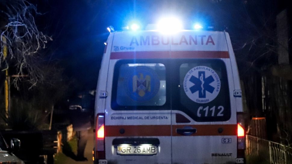 Accident provocat de un șofer băut în Ocnele Mari: un bărbat a fost rănit