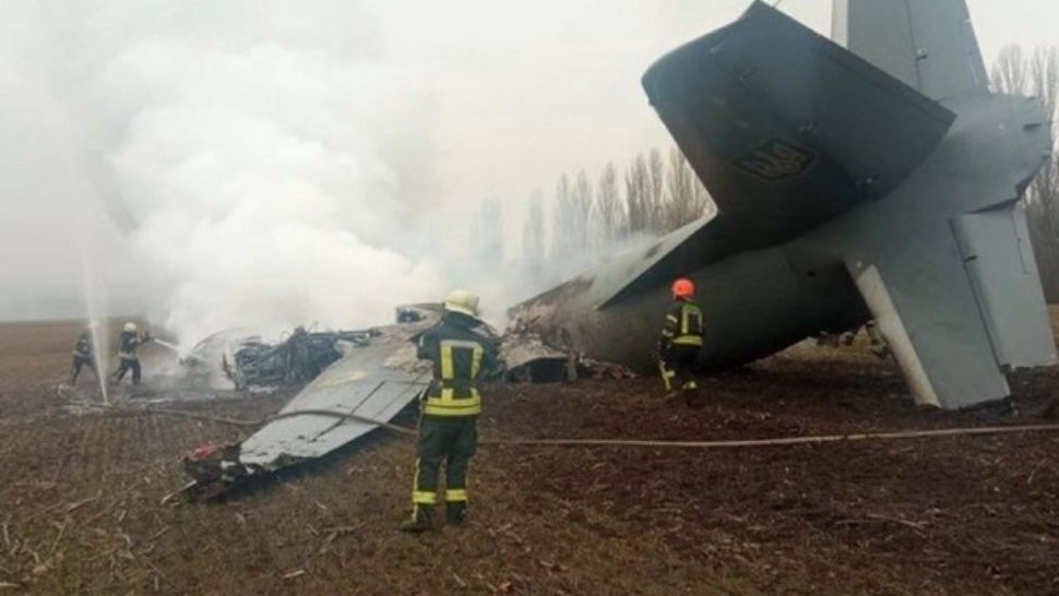Avion militar ucrainean, doborât lângă Kiev - nu există supraviețuitori