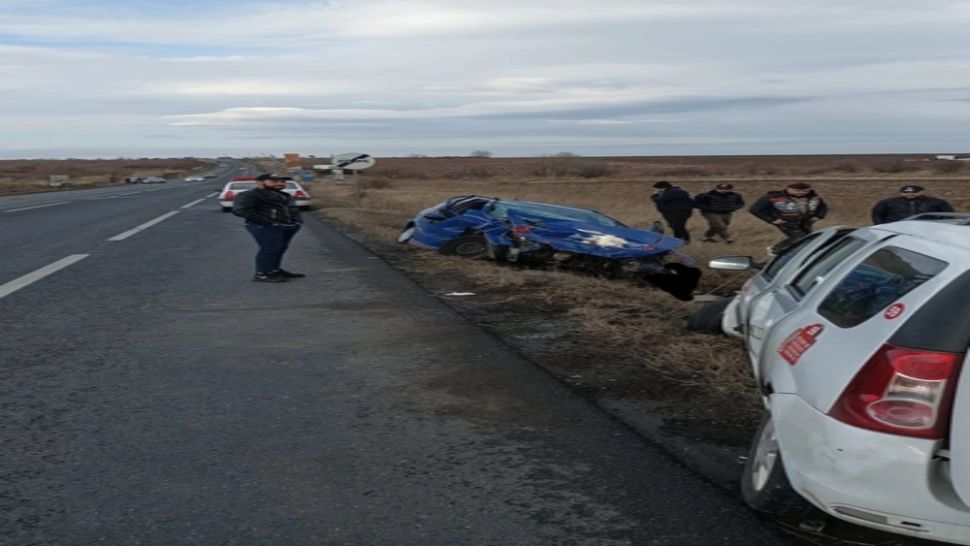 Accident GRAV pe "Drumul Morții - DN2 E85! 6 persoane, transportate la spital
