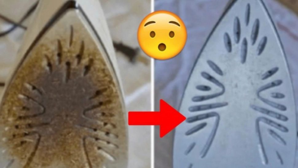 Cum cureţi rapid fierul de călcat. Ai nevoie doar de două ingrediente din bucătărie