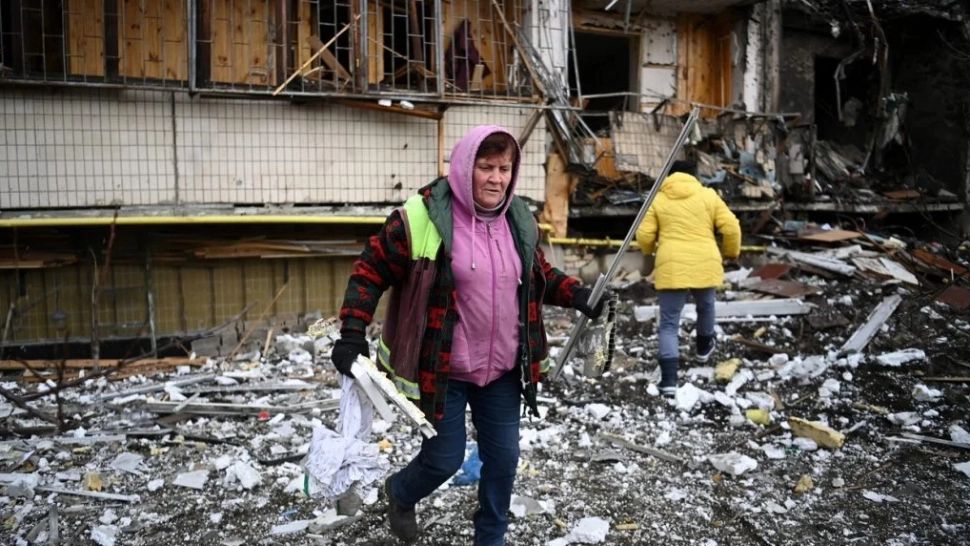 FOTO | Kievul, sub atacul forțelor ruse. Imagini din capitala Ucrainei