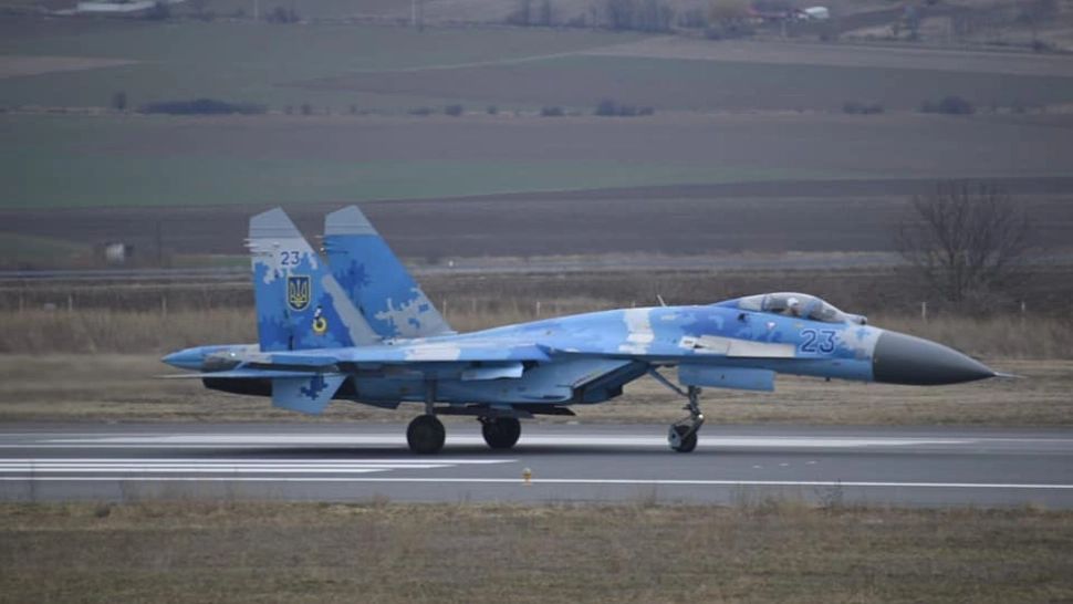 Aeronava Suhoi 27 aparținând Forțelor Aeriene Ucrainene a părăsit spaţiul aerian al României. Anunțul MApN