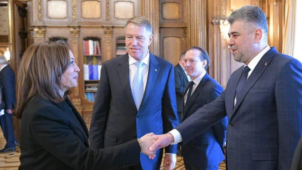 Marcel Ciolacu, după ce a întâlnit-o pe Kamala Harris: „Ceea ce se întâmplă în Ucraina are un impact direct asupra noastră”