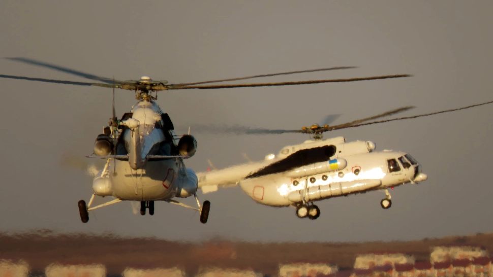 FOTO | Alte două elicoptere ucrainene au ajuns în România, la Cluj-Napoca - Explicațiile autorităților
