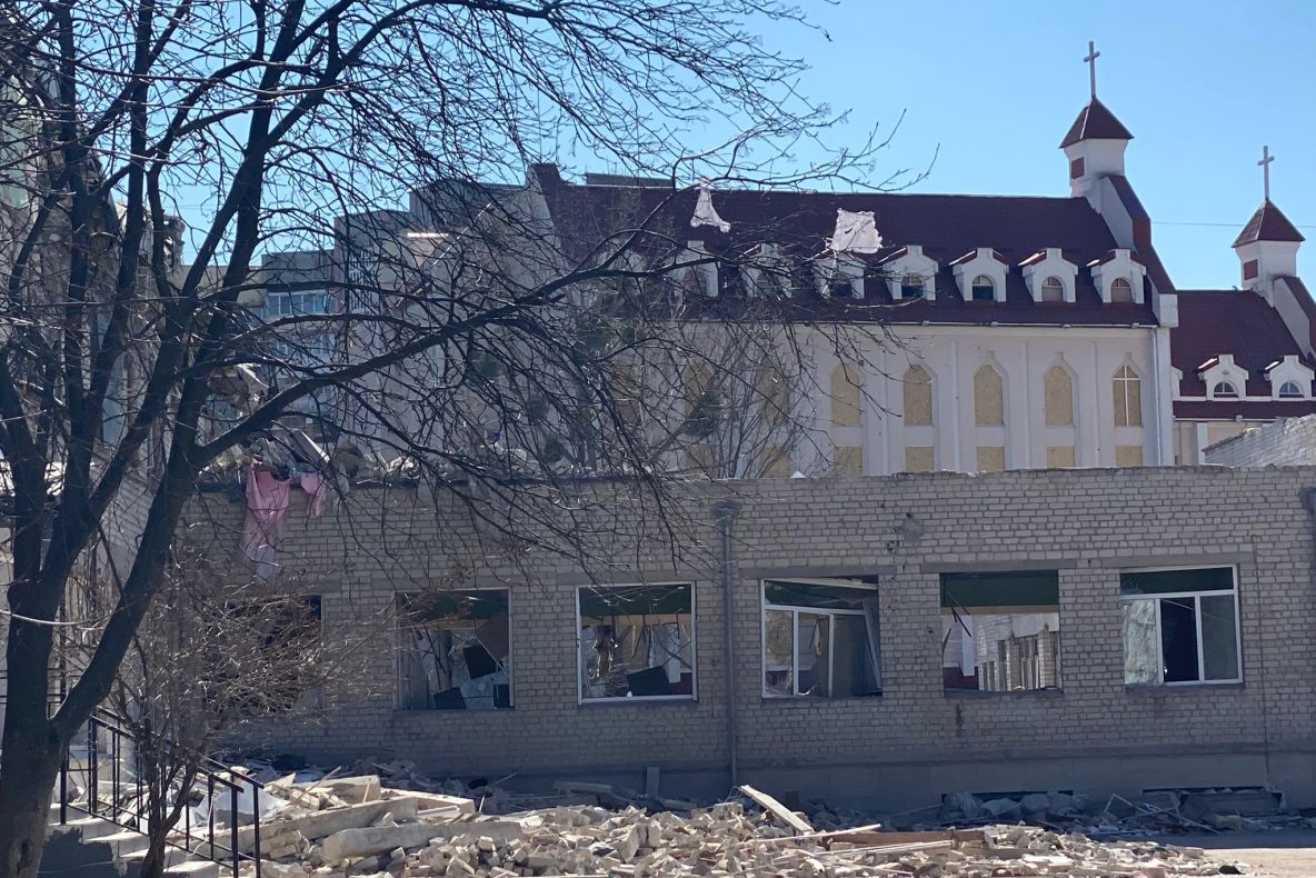 Jitomir, imaginile disperării - cum arată orașul după bombardamentele care aproape l-au ras de pe fața pământului - VIDEO