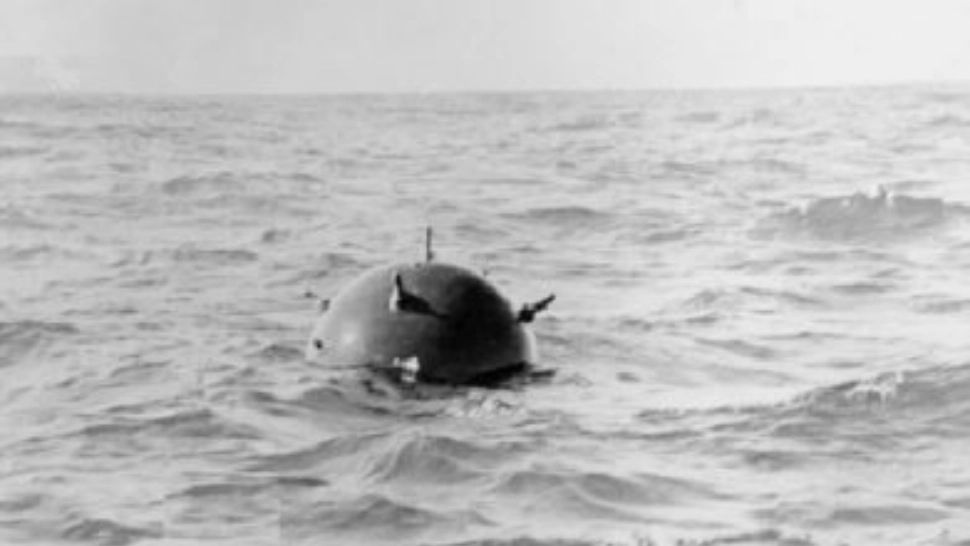 Alertă în România: mină marină, observată în largul Mării Negre, la 70 de kilometri de Capul Midia