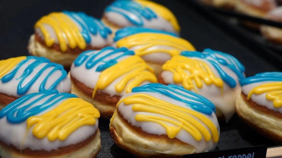 O brutărie din Germania vinde "gogoaşa păcii" pentru a ajuta copiii refugiaţi din Ucraina