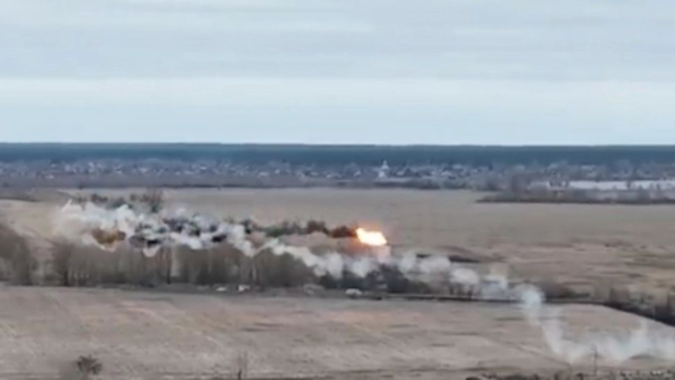 VIDEO | Forțele de apărare ale Ucrainei susțin că ar fi doborât un elicopter militar rus