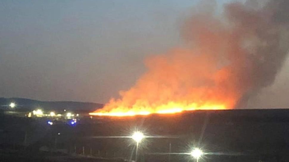 ALERTĂ de poluare în Cluj, după un incendiu MASIV la o groapă de gunoi